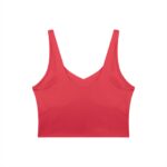 V-Neck Longline Sports Bra | University of Bad Bitches - Image 32