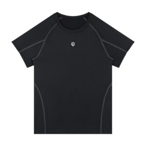 Contrast Stitch Sculpt Tee