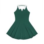 Halter Collar A-Line Tennis Dress - Image 12