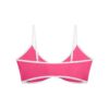 Ruched Active Bra Adjustable Straps