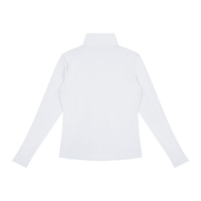 Quarter-Zip Mock Neck Pullover Long Sleeve