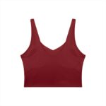 V-Neck Longline Sports Bra | University of Bad Bitches - Image 30