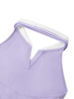 Halter Collar A-Line Tennis Dress White - Image 7