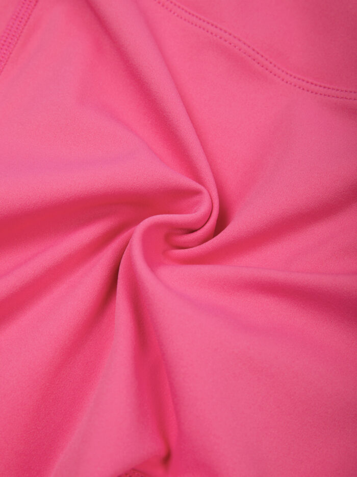 Contrast Waistband Scrunch Leggings