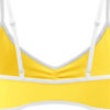 Ruched Active Bra Adjustable Straps