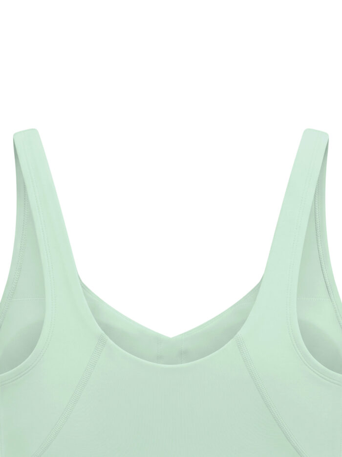 V-Neck Longline Sports Bra | University of Bad Bitches