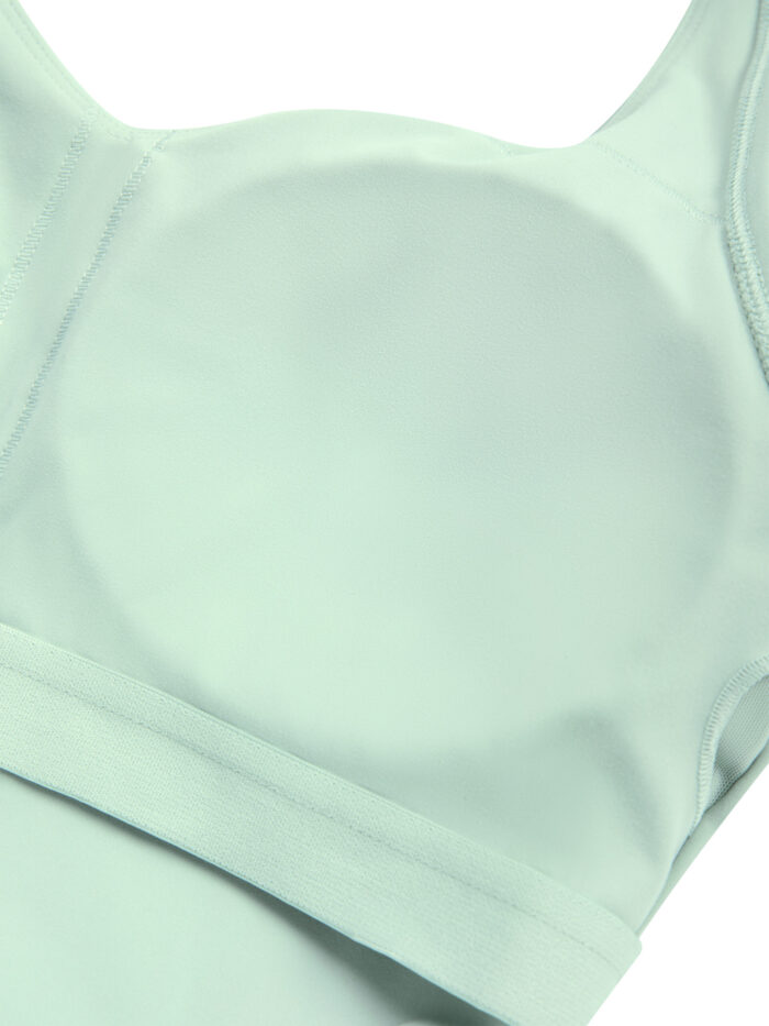 V-Neck Longline Sports Bra | University of Bad Bitches