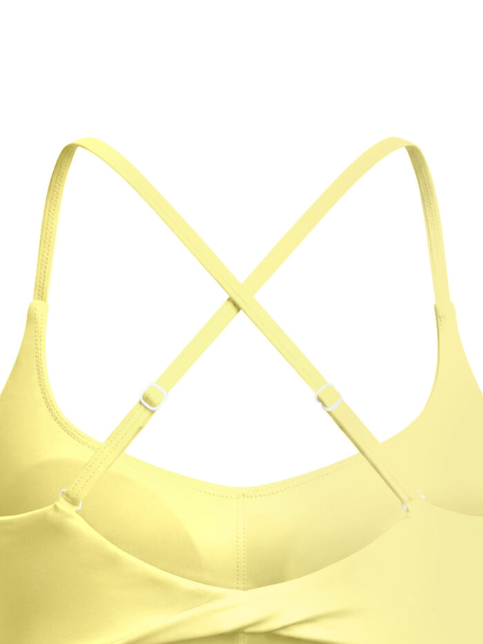 Adjustable Strappy Sports Bra