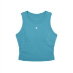 Ruched Side Crop Tank Top - Image 8