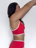 Contrast Trim Sports Bra - Image 3