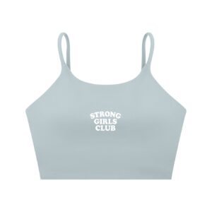 Spaghetti Strap Sports Bra | Strong Girls Club