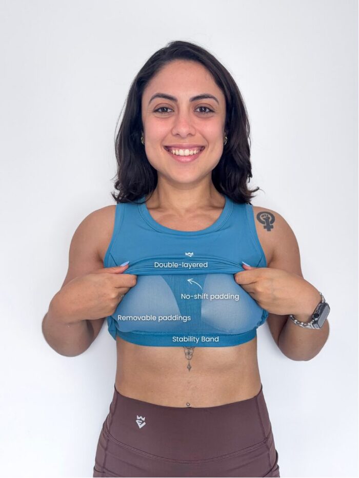 Ruched Side Crop Tank Top - Image 4