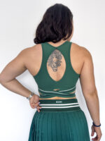 Criss Cross Waist Sports Bra - Image 5