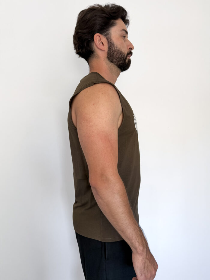 Modal Sleeveless T-Shirt Loose Fit - Image 2