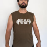 Modal Sleeveless T-Shirt Loose Fit | Meet me at the Bar