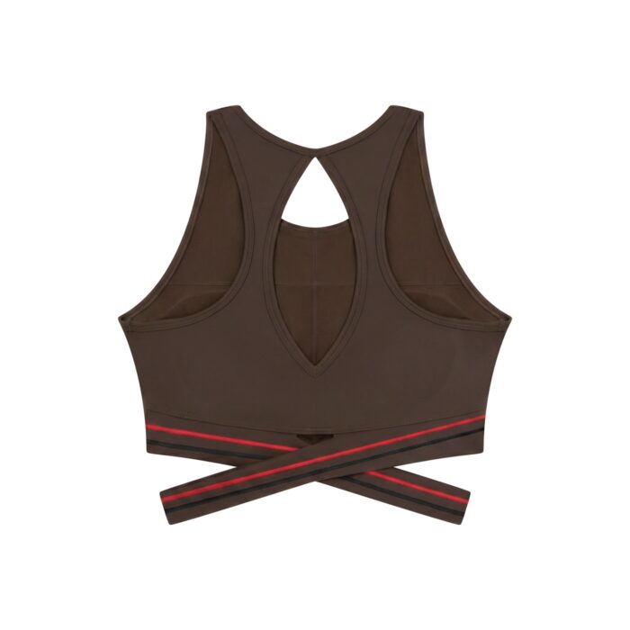 Criss Cross Waist Sports Bra - Image 14