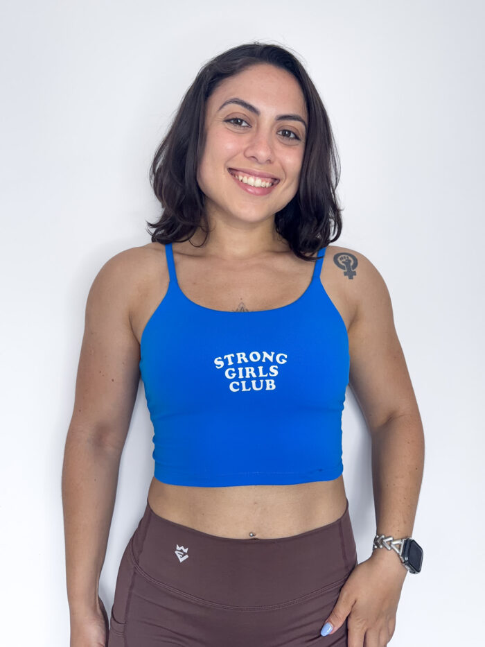 Spaghetti Strap Sports Bra | Strong Girls Club - Image 2
