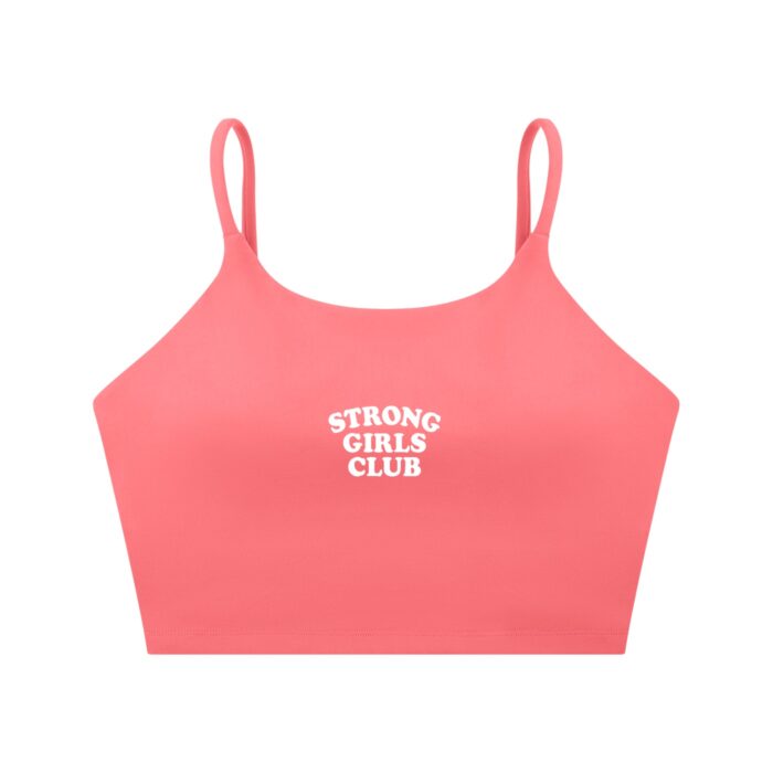 Spaghetti Strap Sports Bra | Strong Girls Club
