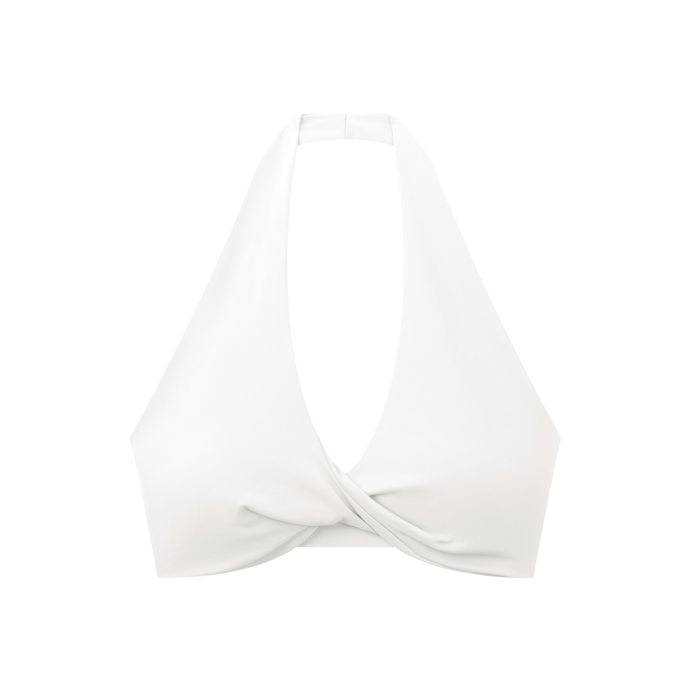 https://ajmall-vc-public-bucket.oss-us-west-1.aliyuncs.com/hugepod/material/custom_printing/3d360d3b37b543c784aa0ede064cec40.png Elas Treinam | Halter-neck Top Branco - Image 1