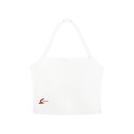 Elas Treinam | Halter Neck Regata + Top Branco