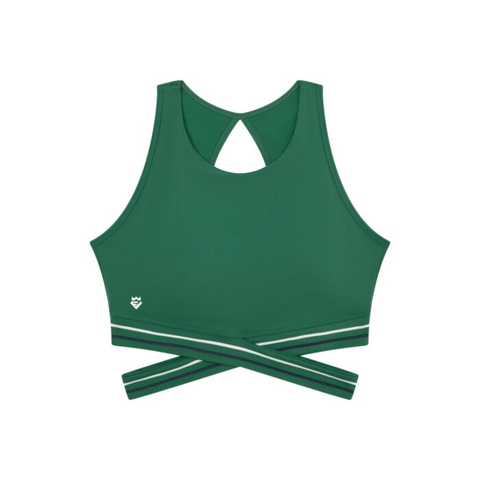 Criss Cross Waist Sports Bra - Image 9