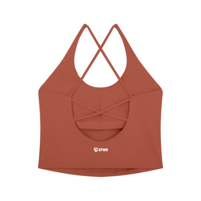 Strappy Back Crop Tank Top - Image 9