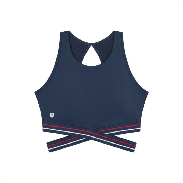Criss Cross Waist Sports Bra - Image 11