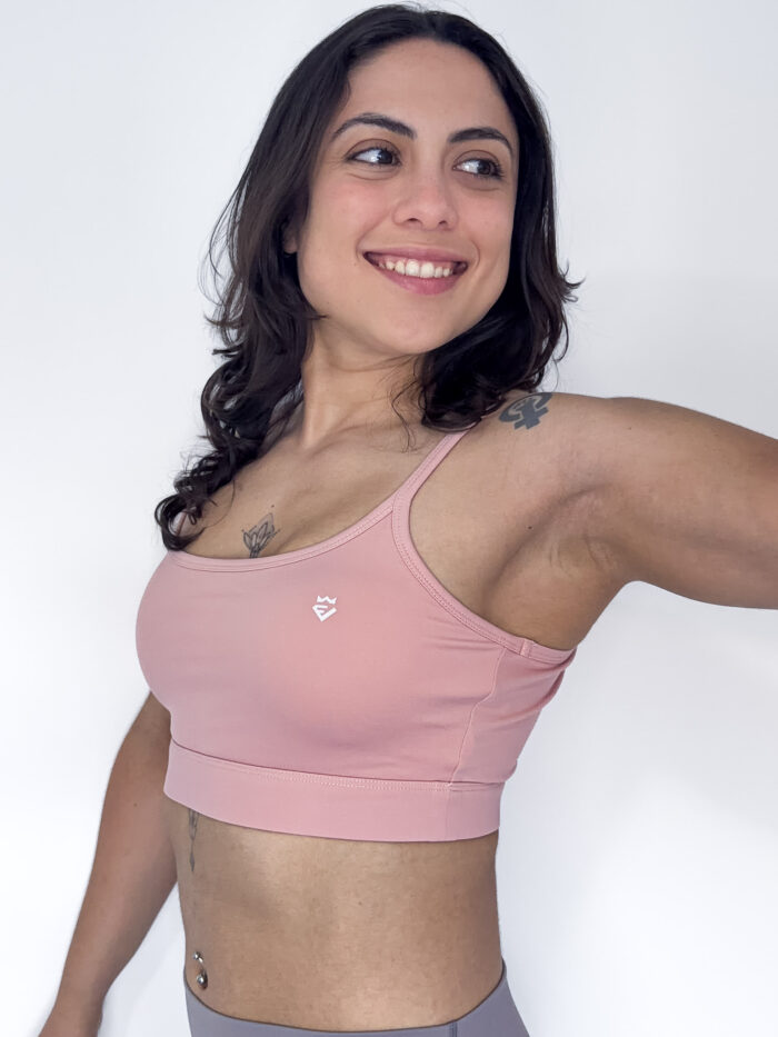 U-Neck U-Back Sports Bra - Image 2