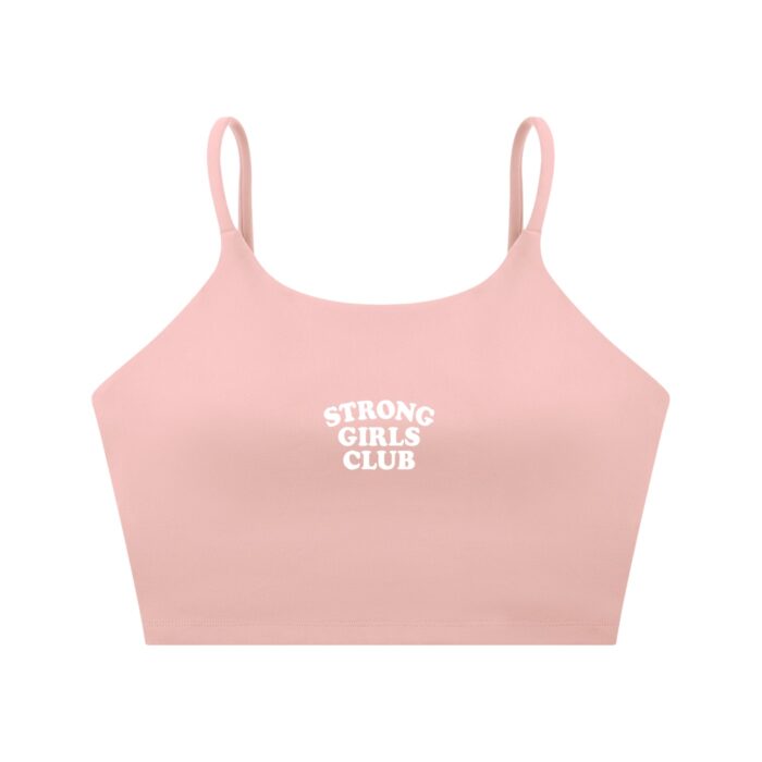 Spaghetti Strap Sports Bra | Strong Girls Club