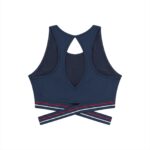 Criss Cross Waist Sports Bra - Image 12