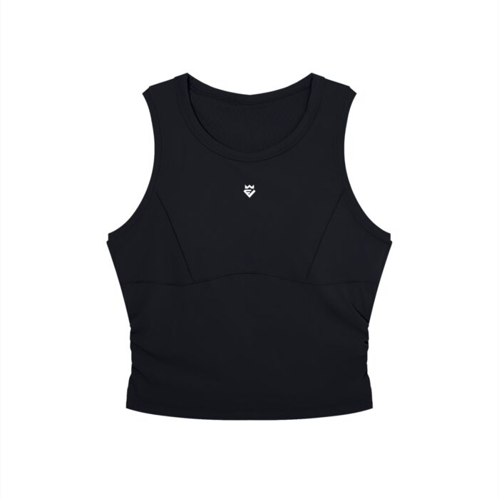 Ruched Side Crop Tank Top - Image 6