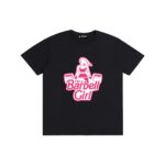 Cotton Crewneck T-Shirt | Barbell Girl