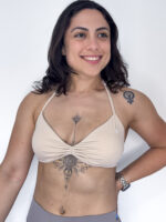 Halter Neck Sports Bra Adjustable