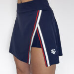 Contrast Stripe Tennis Skort
