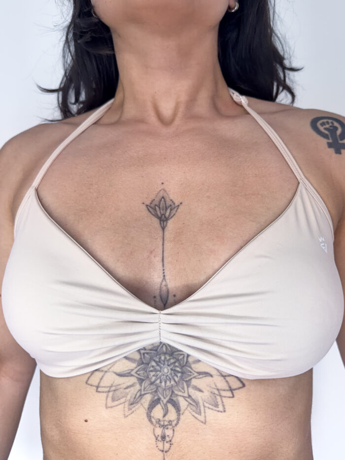 Halter Neck Sports Bra Adjustable - Image 4