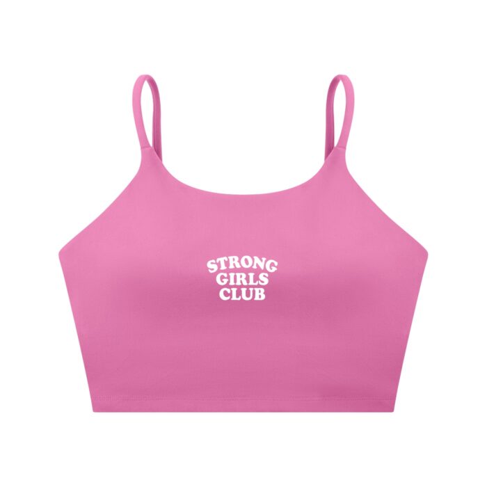Spaghetti Strap Sports Bra | Strong Girls Club