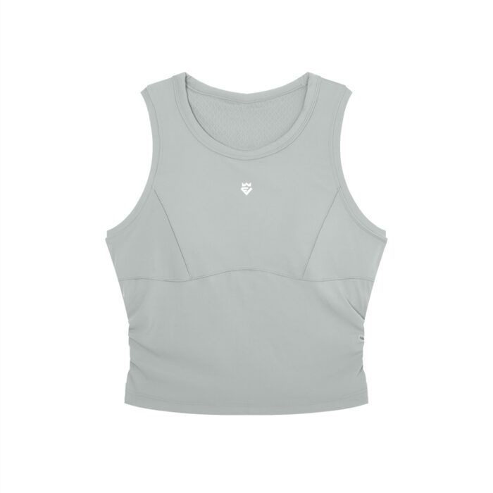Ruched Side Crop Tank Top - Image 12