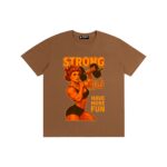 Cotton Crewneck T-Shirt | Strong Girls Have More Fun - Image 5