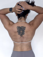 Halter Neck Sports Bra Adjustable - Image 3