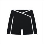 Contrast V-Waist Shorts - Image 4