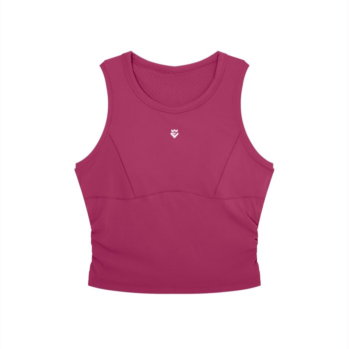 Ruched Side Crop Tank Top - Image 10