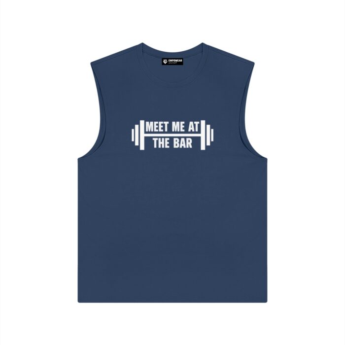 Modal Sleeveless T-Shirt Loose Fit | Meet me at the Bar