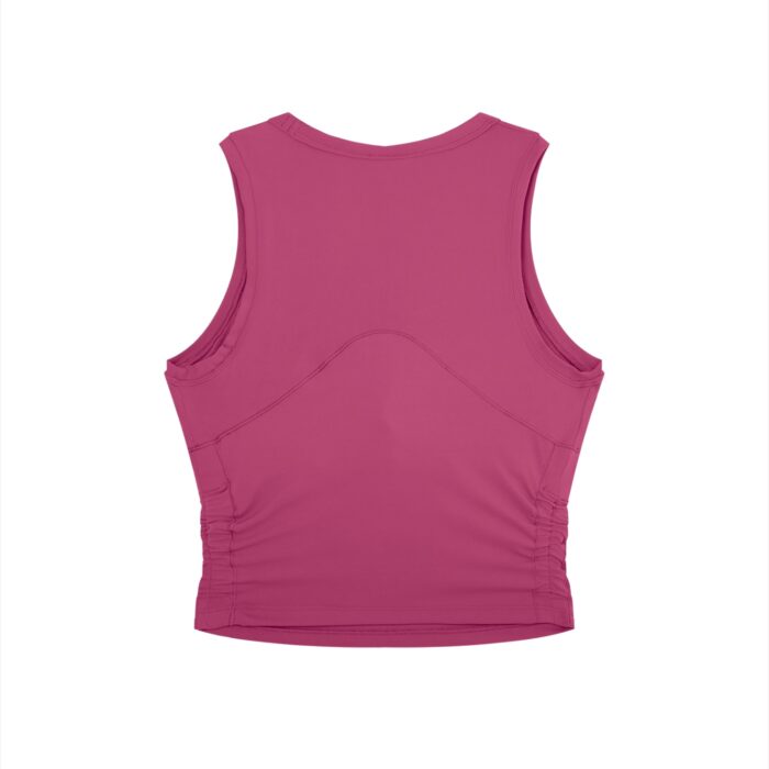 Ruched Side Crop Tank Top - Image 11