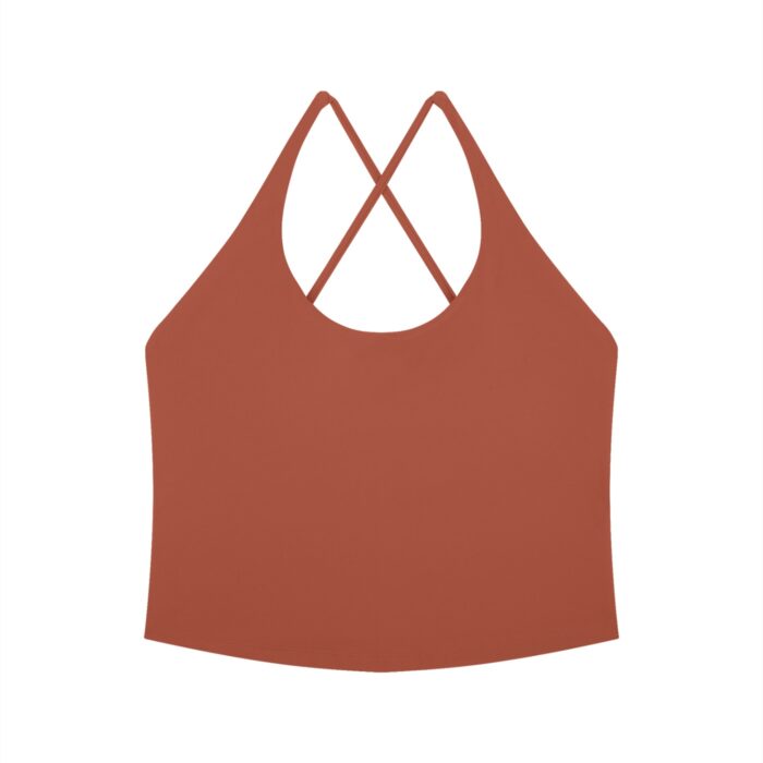 Strappy Back Crop Tank Top - Image 8