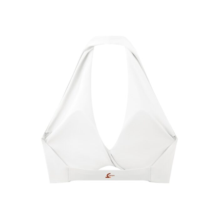 Elas Treinam | Halter-neck Top Branco - Image 2