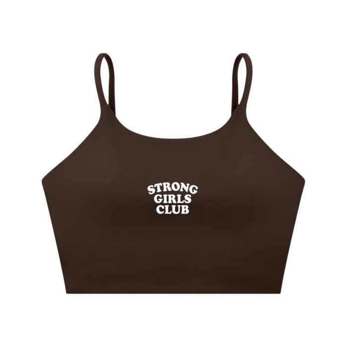 Spaghetti Strap Sports Bra | Strong Girls Club