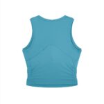 Ruched Side Crop Tank Top - Image 9