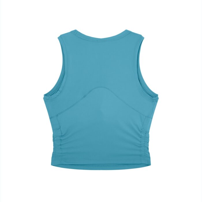 Ruched Side Crop Tank Top - Image 9