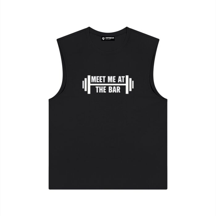 Modal Sleeveless T-Shirt Loose Fit | Meet me at the Bar