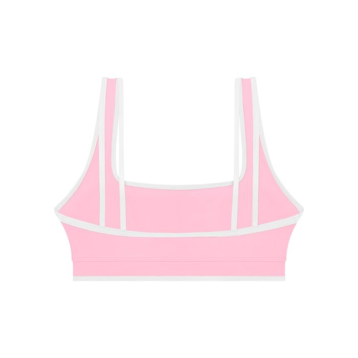 Contrast Trim Sports Bra - Image 7